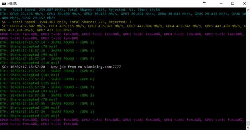 How to dual mine pascal mining rig fire hazard