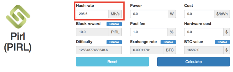 pirl crypto mining