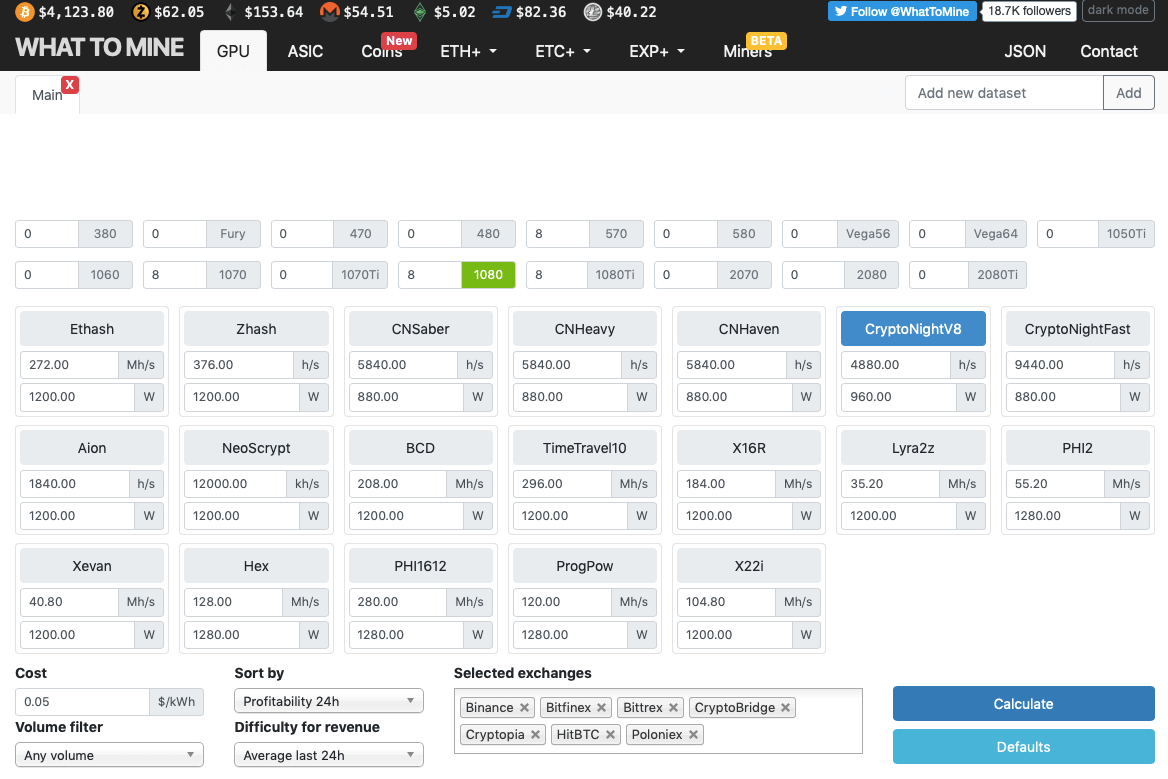 Ethereum classic mining profit calculator