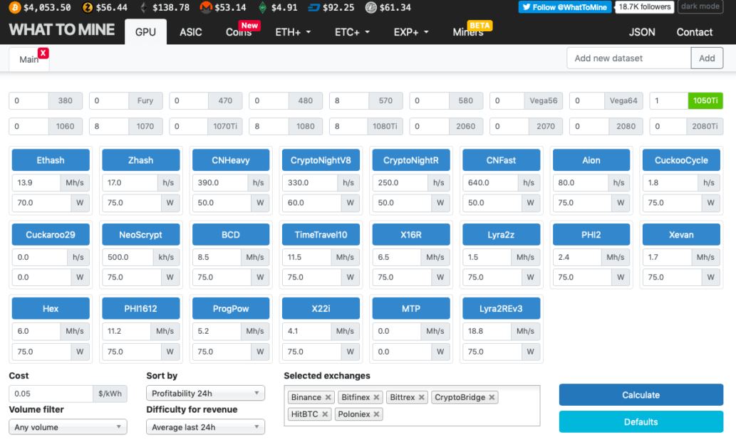 What to mine. Калькулятор майнинга на слабых видеокартах. Таблица dag файлов криптовалют. Whattomine Android.