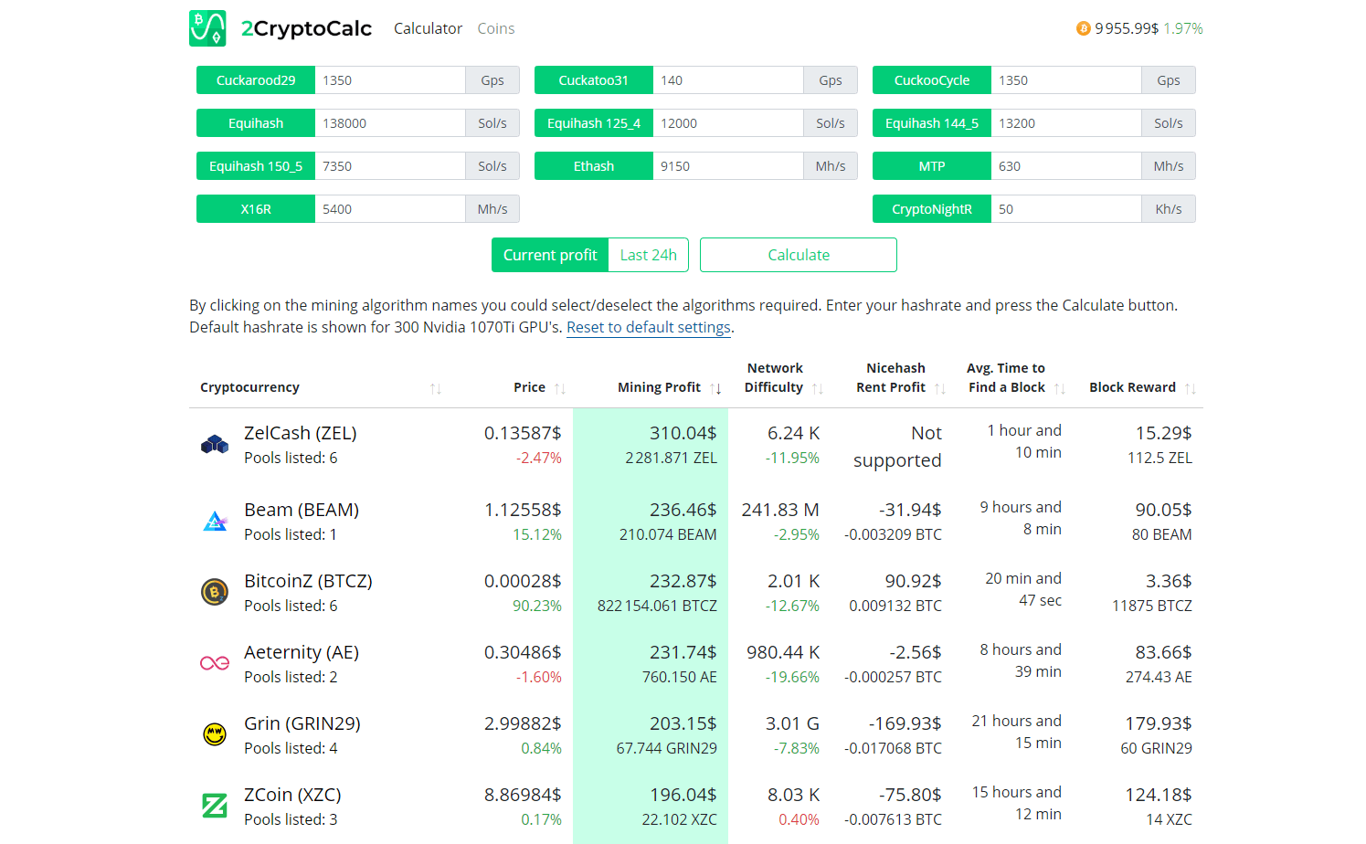 the best mining software 1050 ti