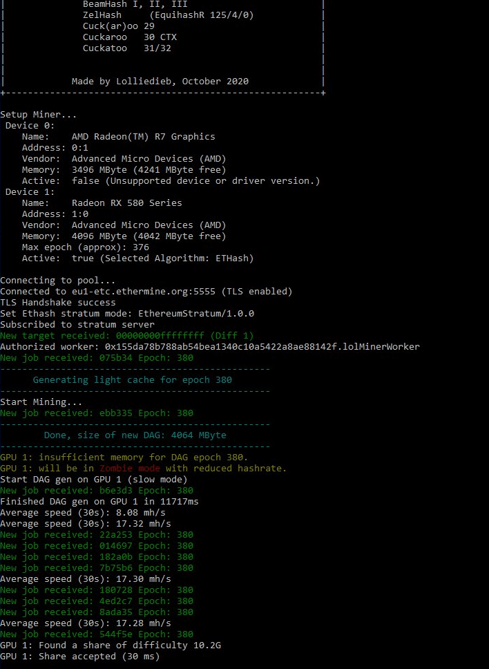 How to keep mining ethereum with 4gb gpu