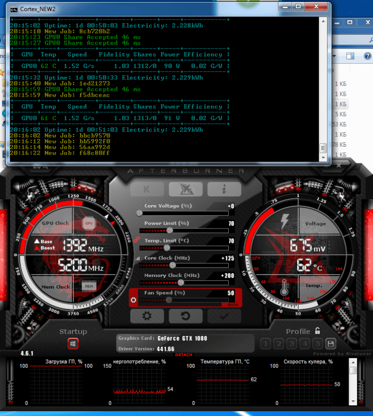 Beginning Miner's Guide and GPU Overclocking on Different Algorithms