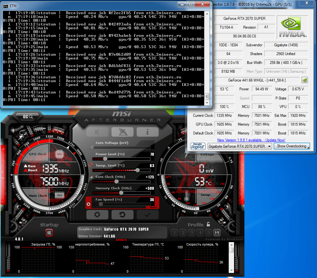 ethereum mining no nvidia card on amd card problem