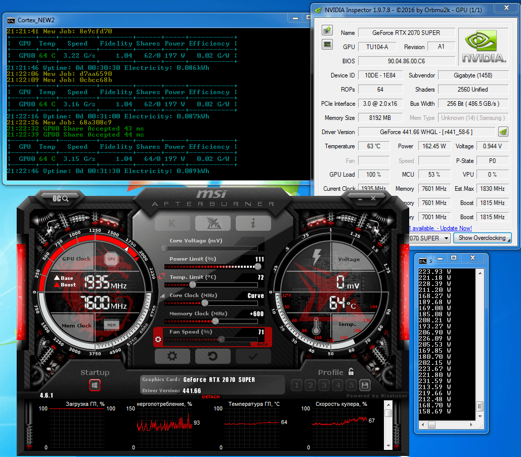 overclock core clock or memory