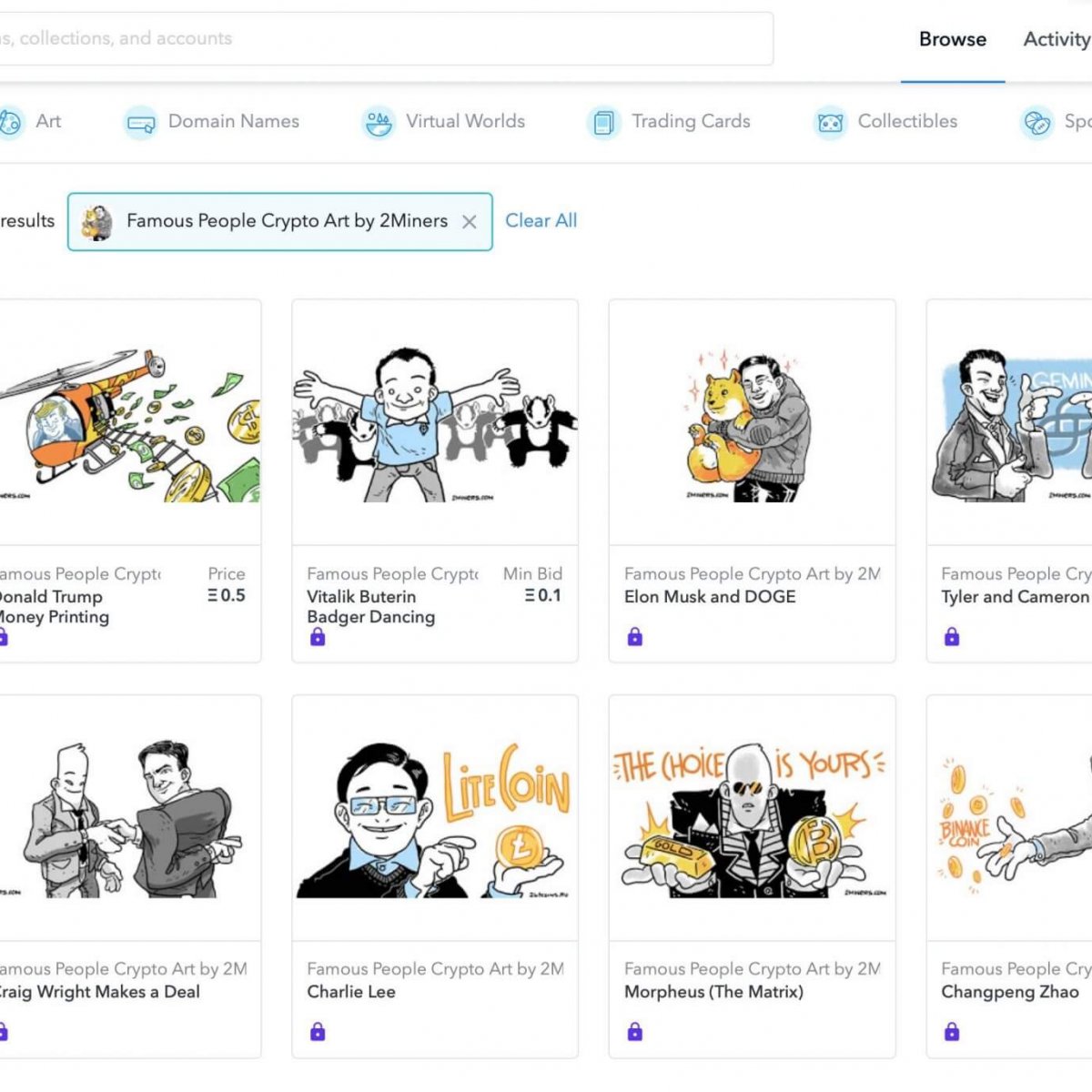 Definitive Guide: How to Create and Sell NFTs. 2Miners Crypto Art  Collection - Crypto Mining Blog