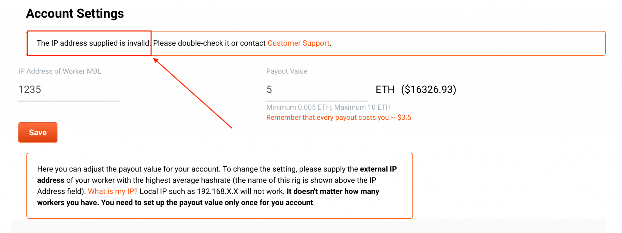 2miners bitcoin payout