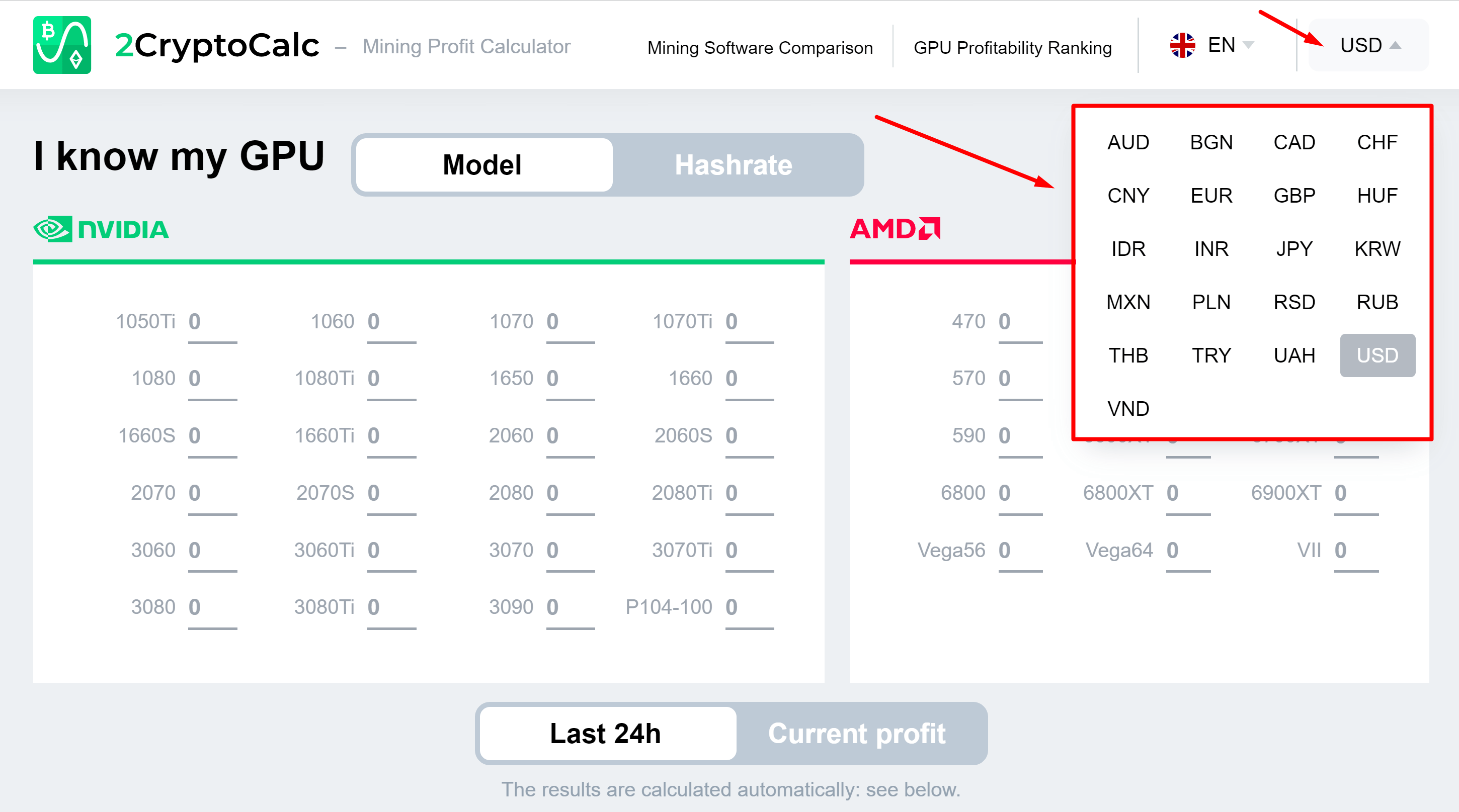 crypto calc