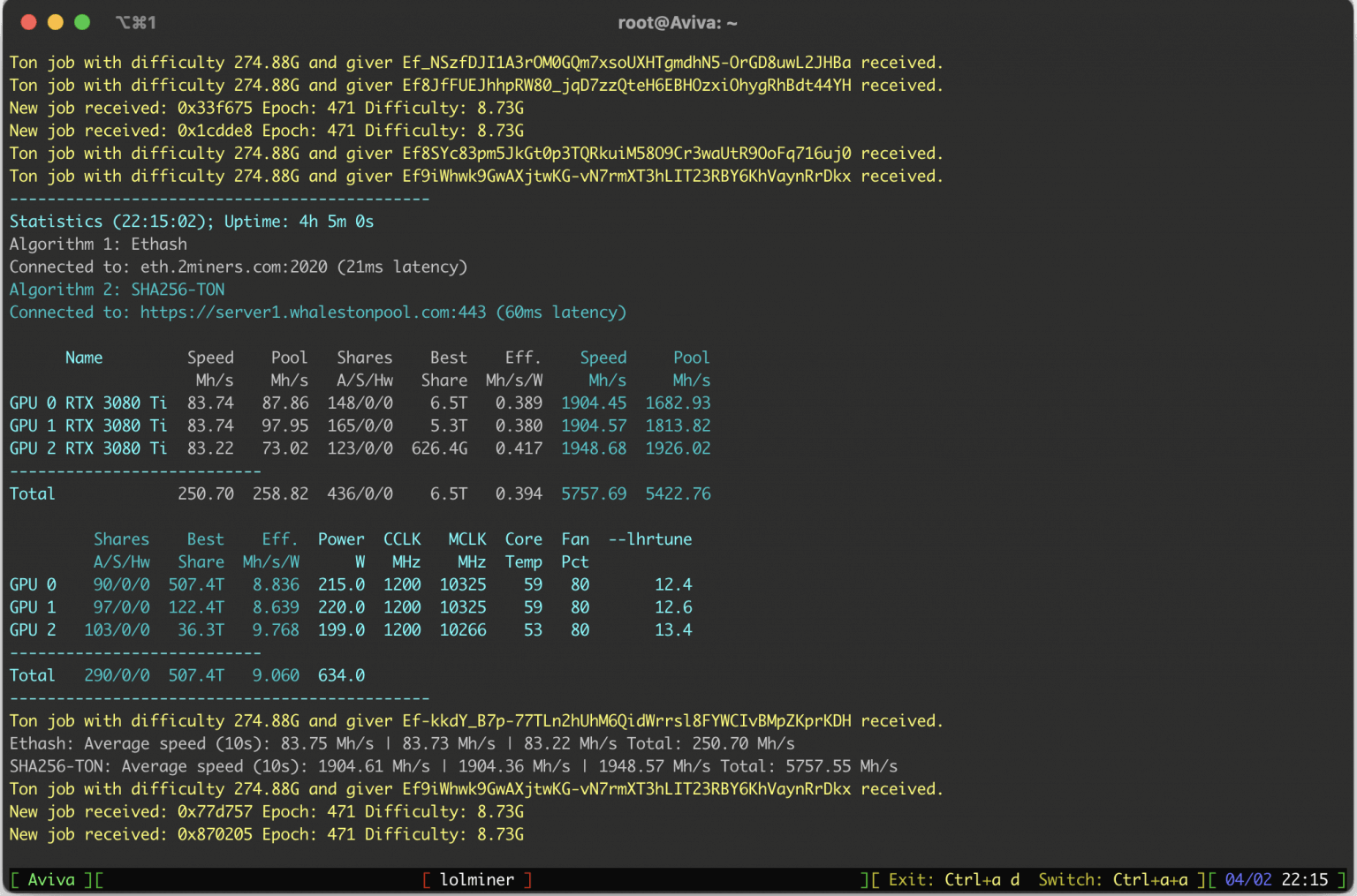 eth mining linux vs windows