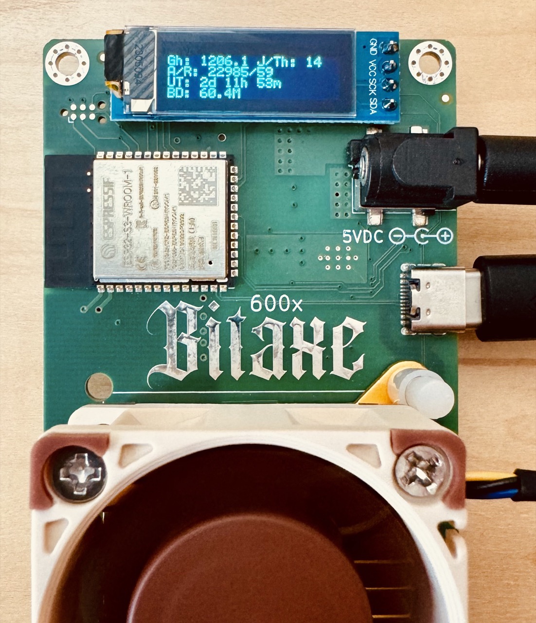 Bitaxe Gamma 602 open-source Bitcoin ASIC miner